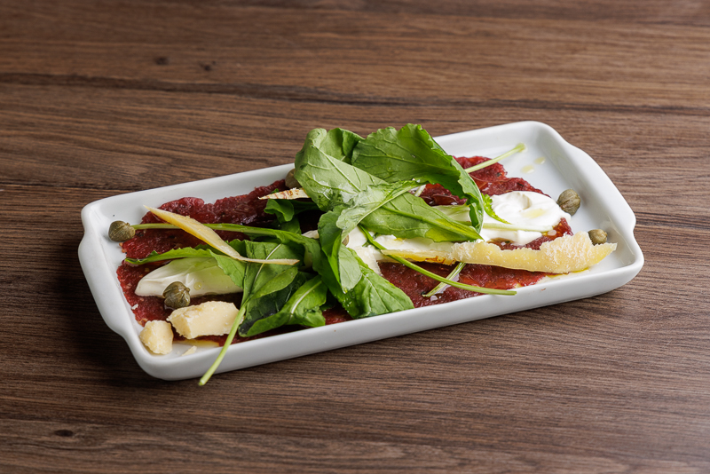 Carpaccio de quibe cru